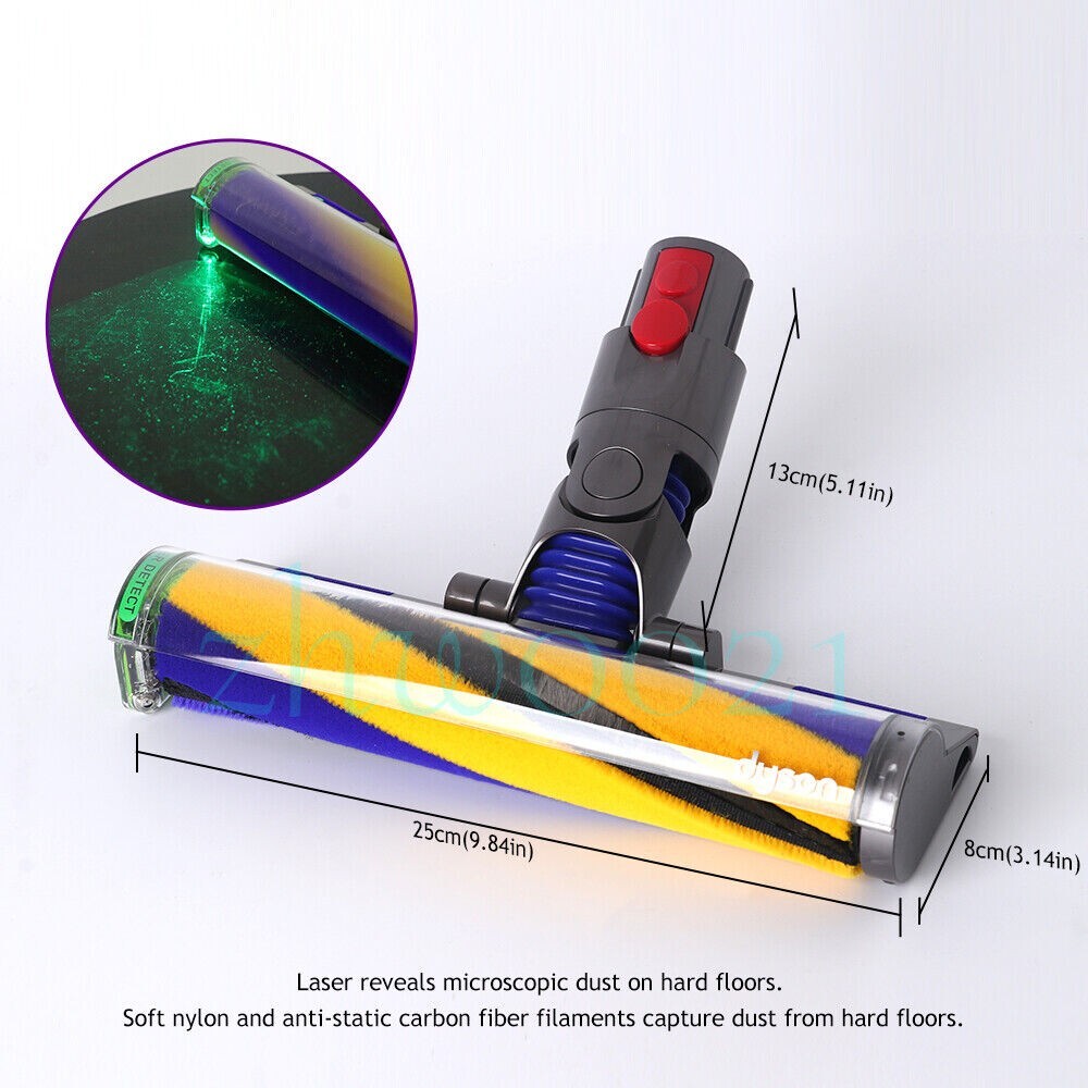 NEW Dyson V12 Detect Laser Slim Fluffy Cleaner Head 971360-02 for Digital Slim