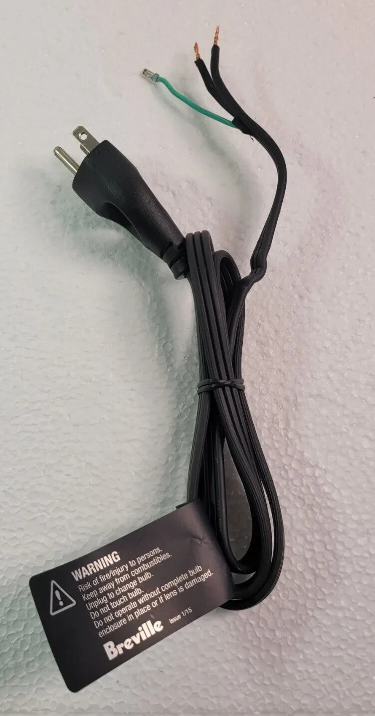 NEW Breville BES870XL Barista Express Espresso Machine Parts - Power Cord Cable