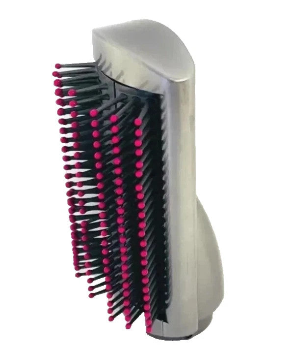 Genuine Dyson Airwrap Styler Soft Smoothing Brush Attachment - Nickel/Fuchsia