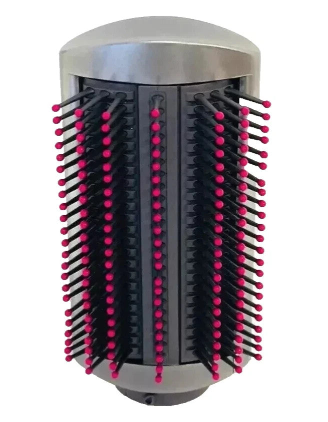Genuine Dyson Airwrap Styler Soft Smoothing Brush Attachment - Nickel/Fuchsia