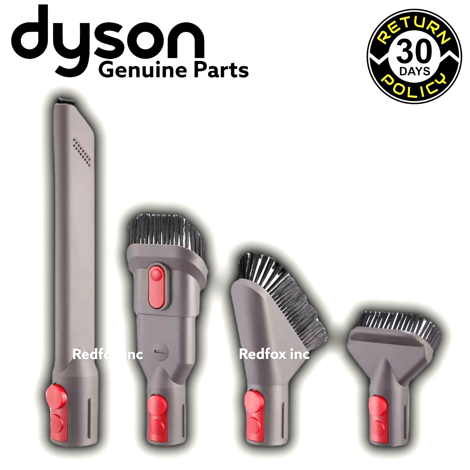 NEW Authentic Dyson V15 Detect Cordless Vacuum Brush Tool Set Attachments  4-Set