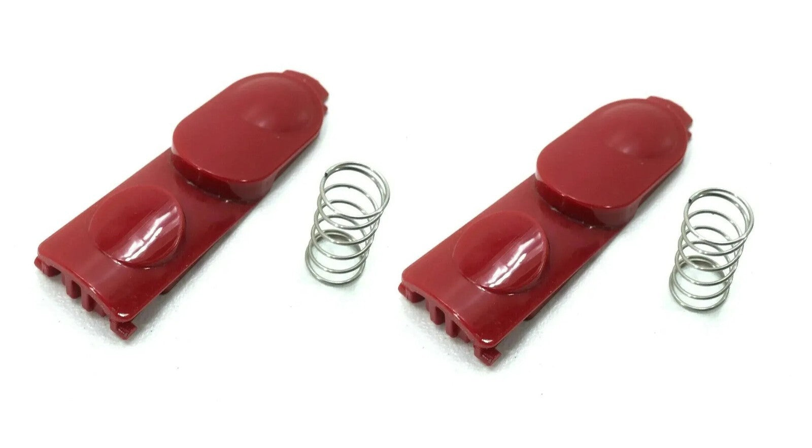 2-PACK OEM Wand Tool Clip Latch TAB BUTTON w SPRING for Dyson V7 V8 V10 V11