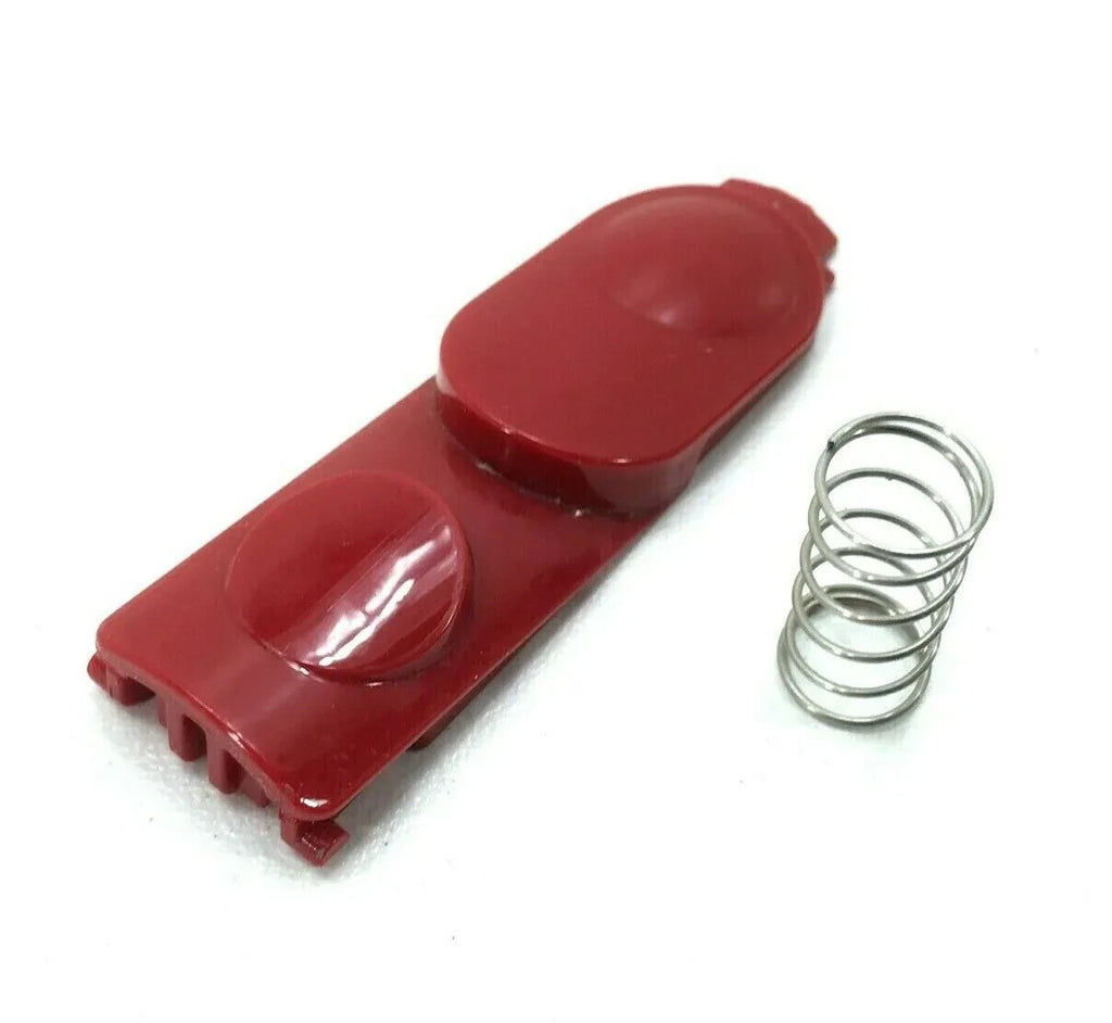 2-PACK OEM Wand Tool Clip Latch TAB BUTTON w SPRING for Dyson V7 V8 V10 V11