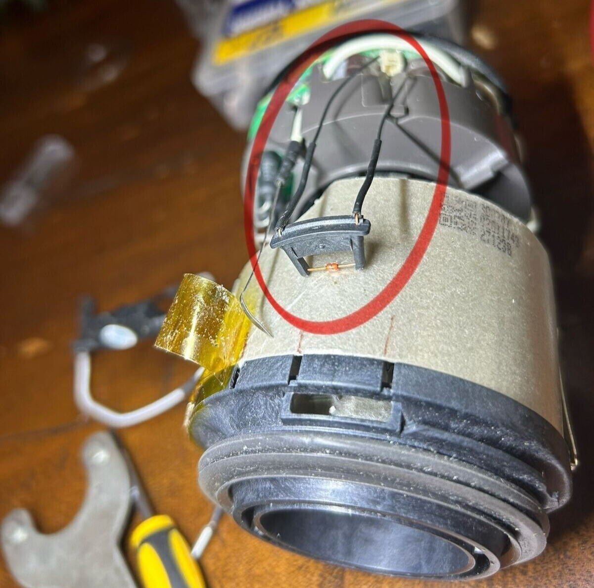 NEW Dyson Hair Dryer HD01 HD02 HD03 110V Temperature Control Cord Sensor Part