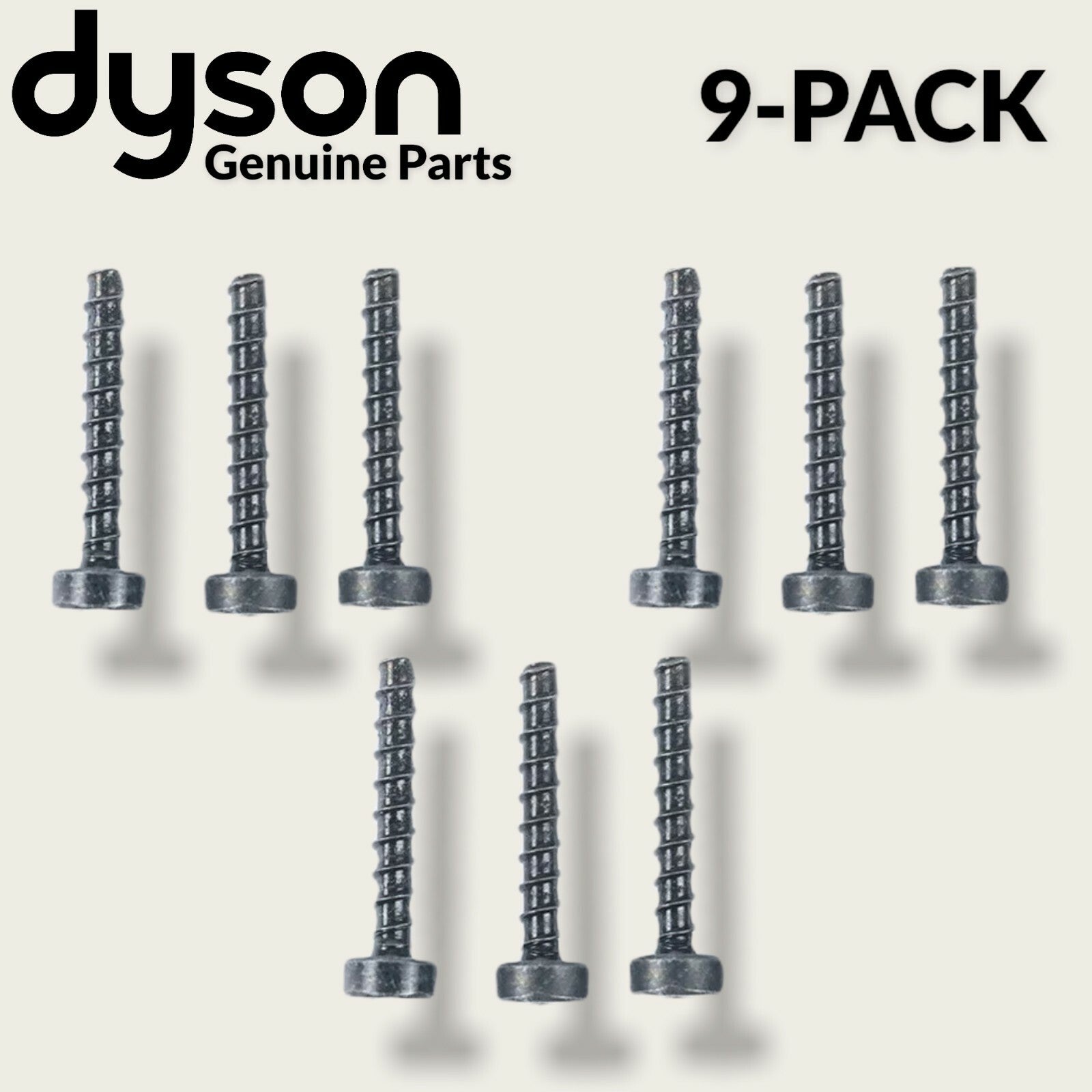 9x Dyson Screws for Dyson V10 V11 Body/ Motor Body Battery Part - Genuine