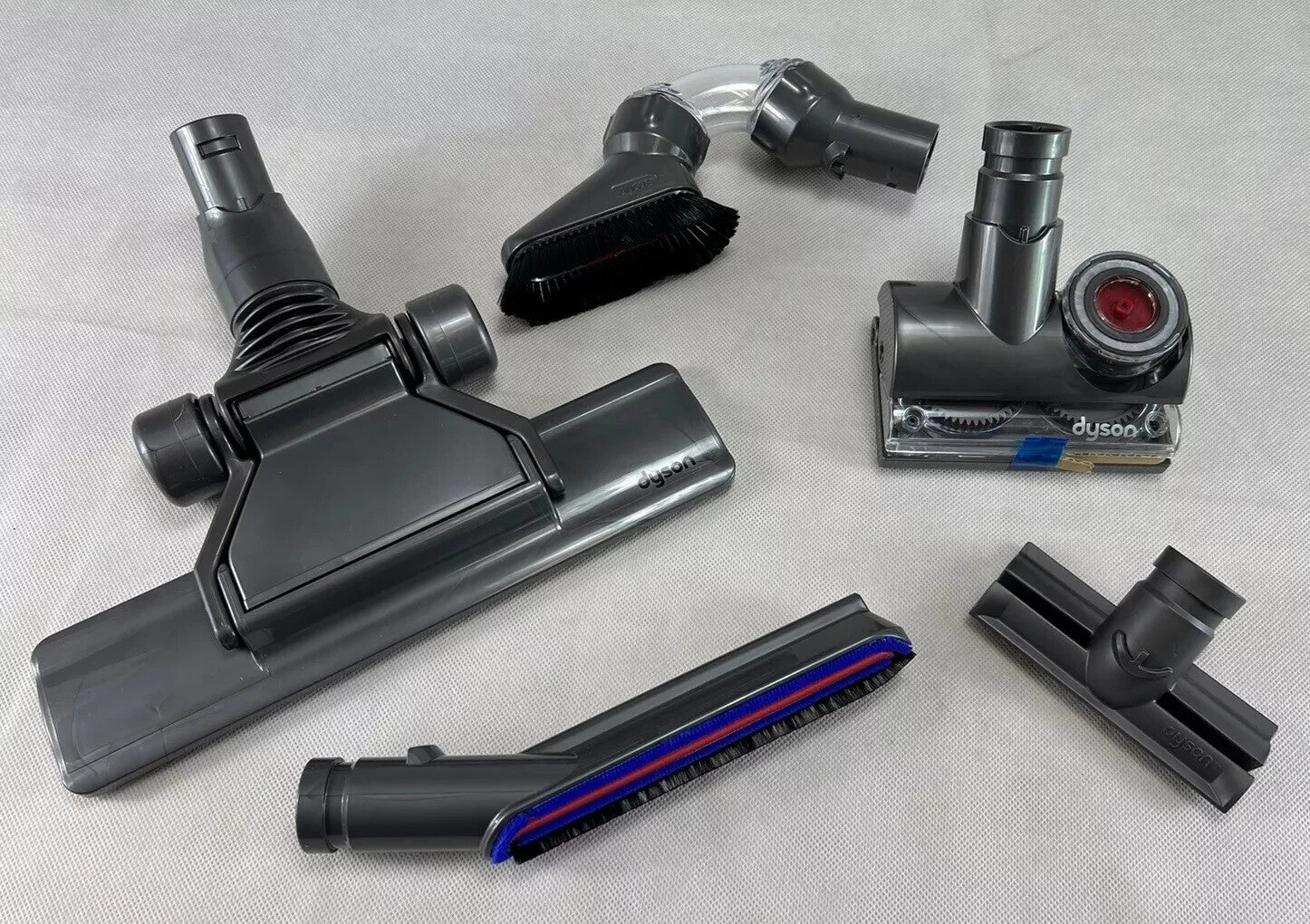 NEW Dyson Ball Vacuum 5 Attachments Lot DC65 Tangle Free Pet Turbine Dust OEM