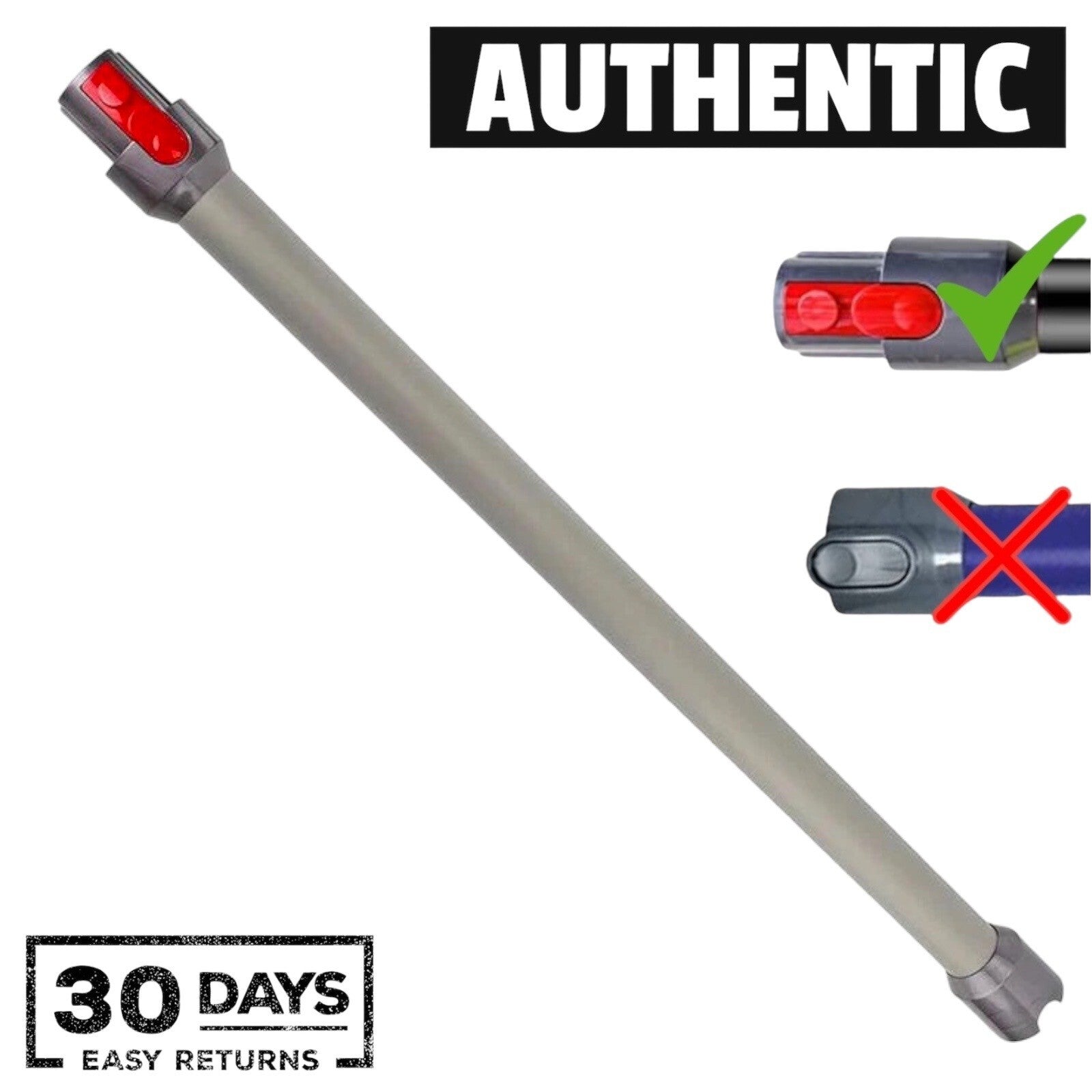Genuine Dyson Stick Extension Wand Tube V7, V8, V10, V11 Cordless Vacuums Part
