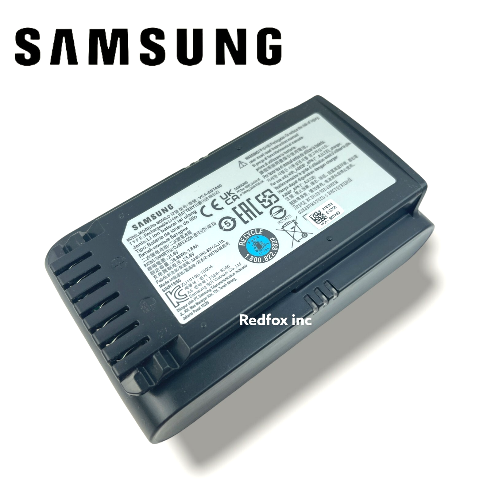 NEW OEM Samsung Jet 60 Cordless Vacuum Rechargeable  Li-ion Battery