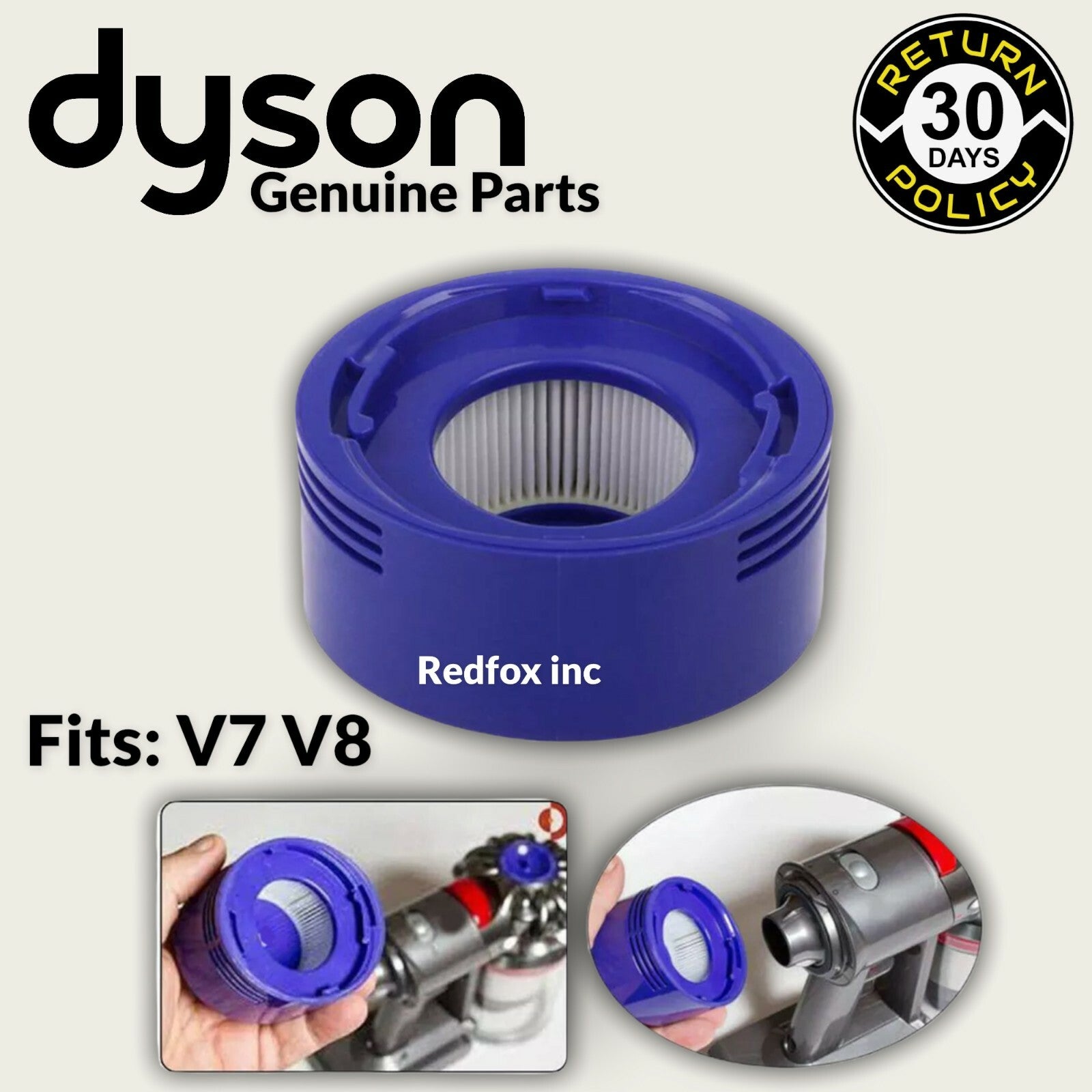New GENUINE DYSON HEPA Post Motor Filter Dyson V8 SV10 SV11 Cordless Vacuums