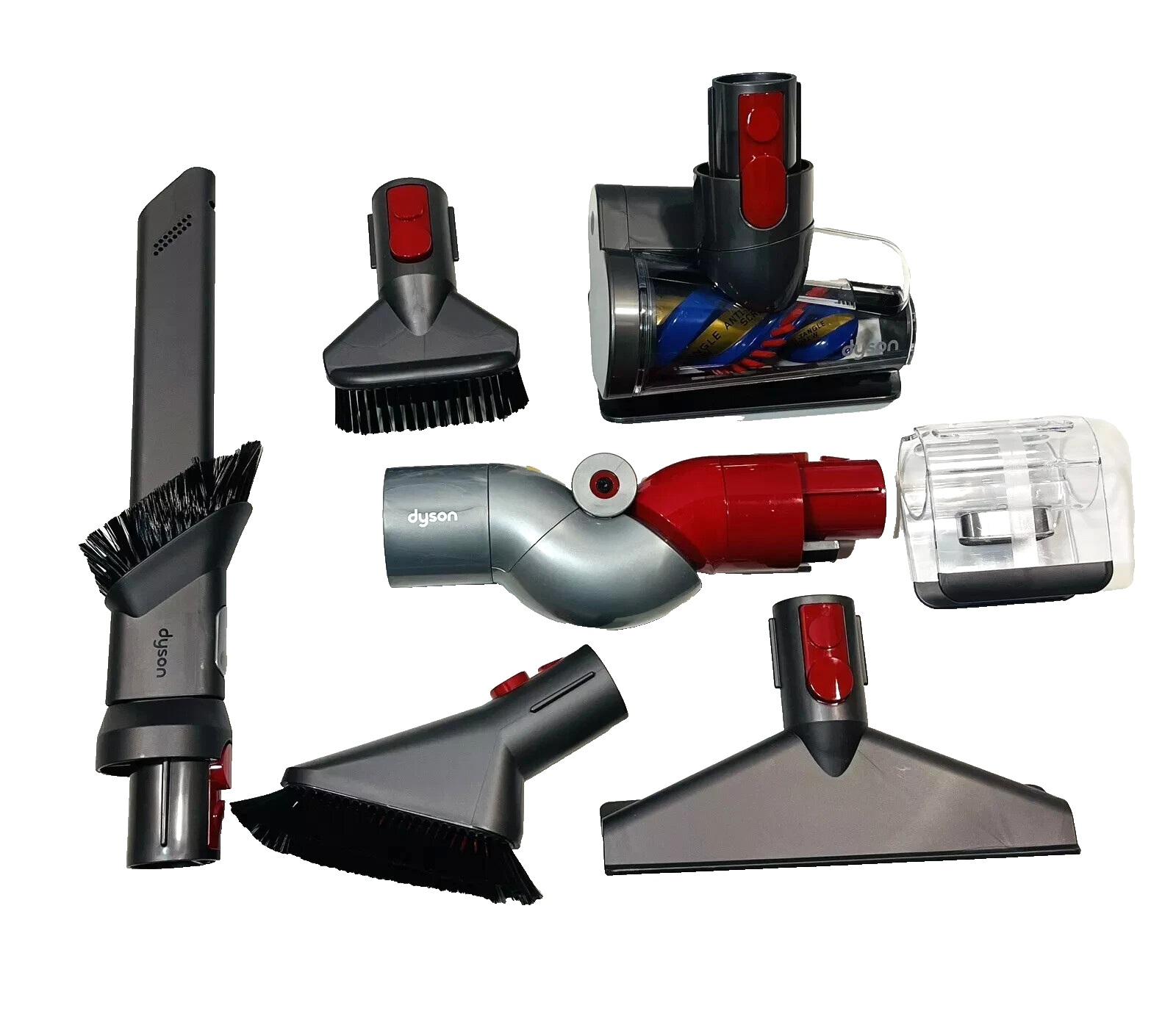 7-LOT OEM Dyson V15 SV22 SV47 Detect Vacuum Attachments Tool Replacement Parts