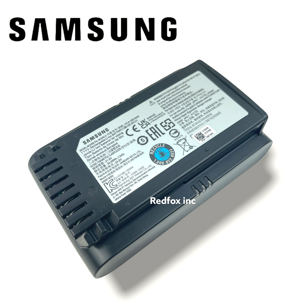 New OEM Samsung Jet 60 Cordless Vacuum Rechargeable  Li-ion Battery Replacement