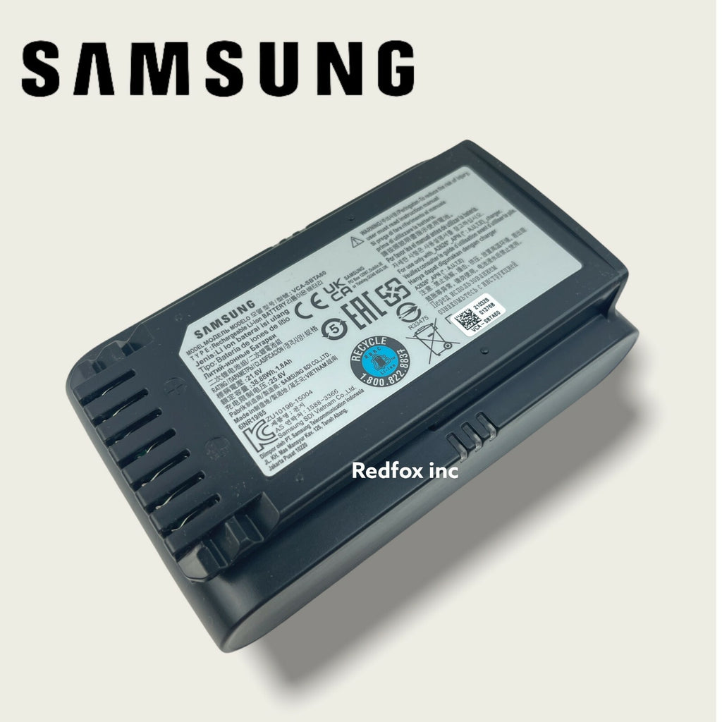 New OEM Samsung Jet 60 Cordless Vacuum Rechargeable  Li-ion Battery Replacement