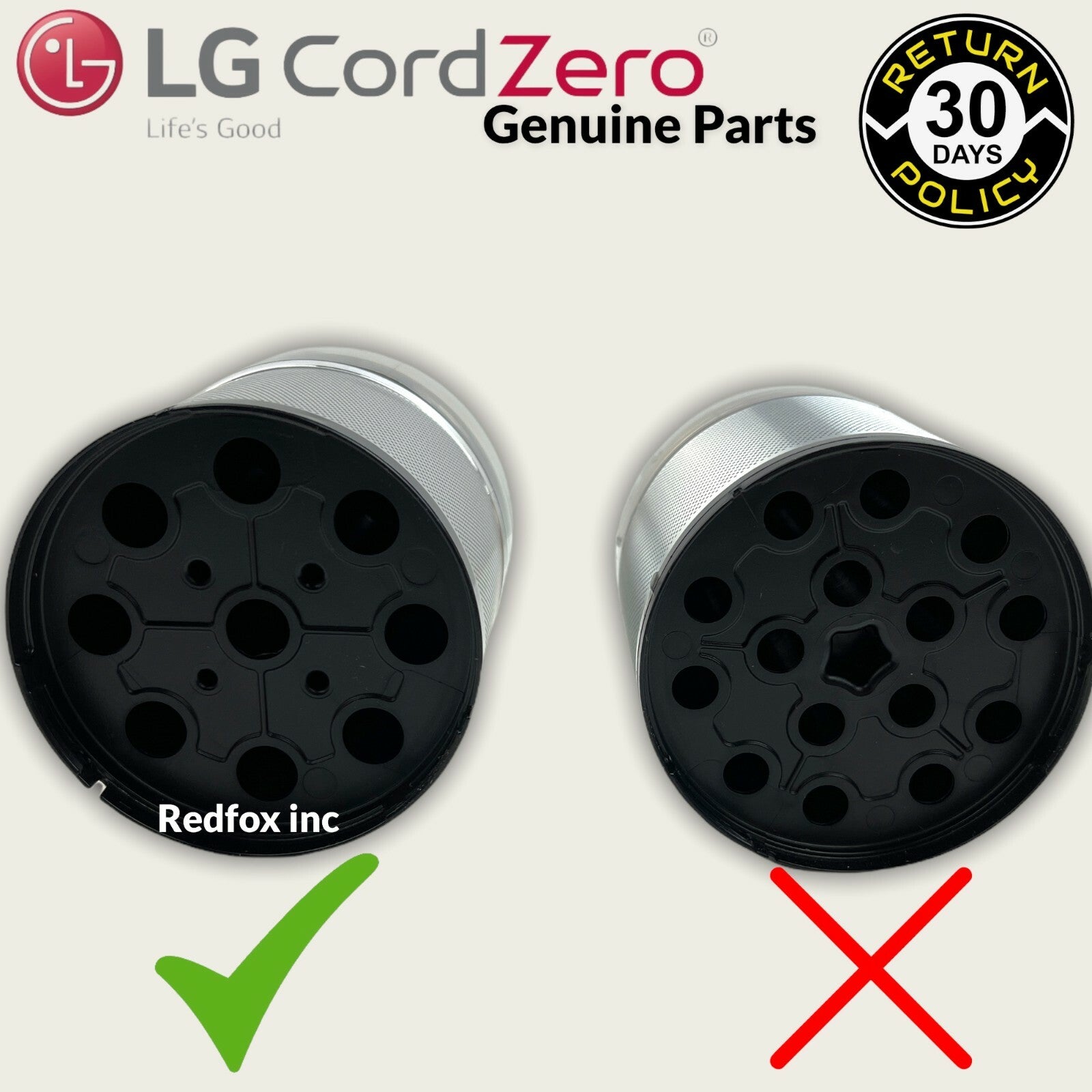 NEW OEM LG CordZero A9 A905 A906 A907 A908 Cyclone Frame Mesh Filter Assembly