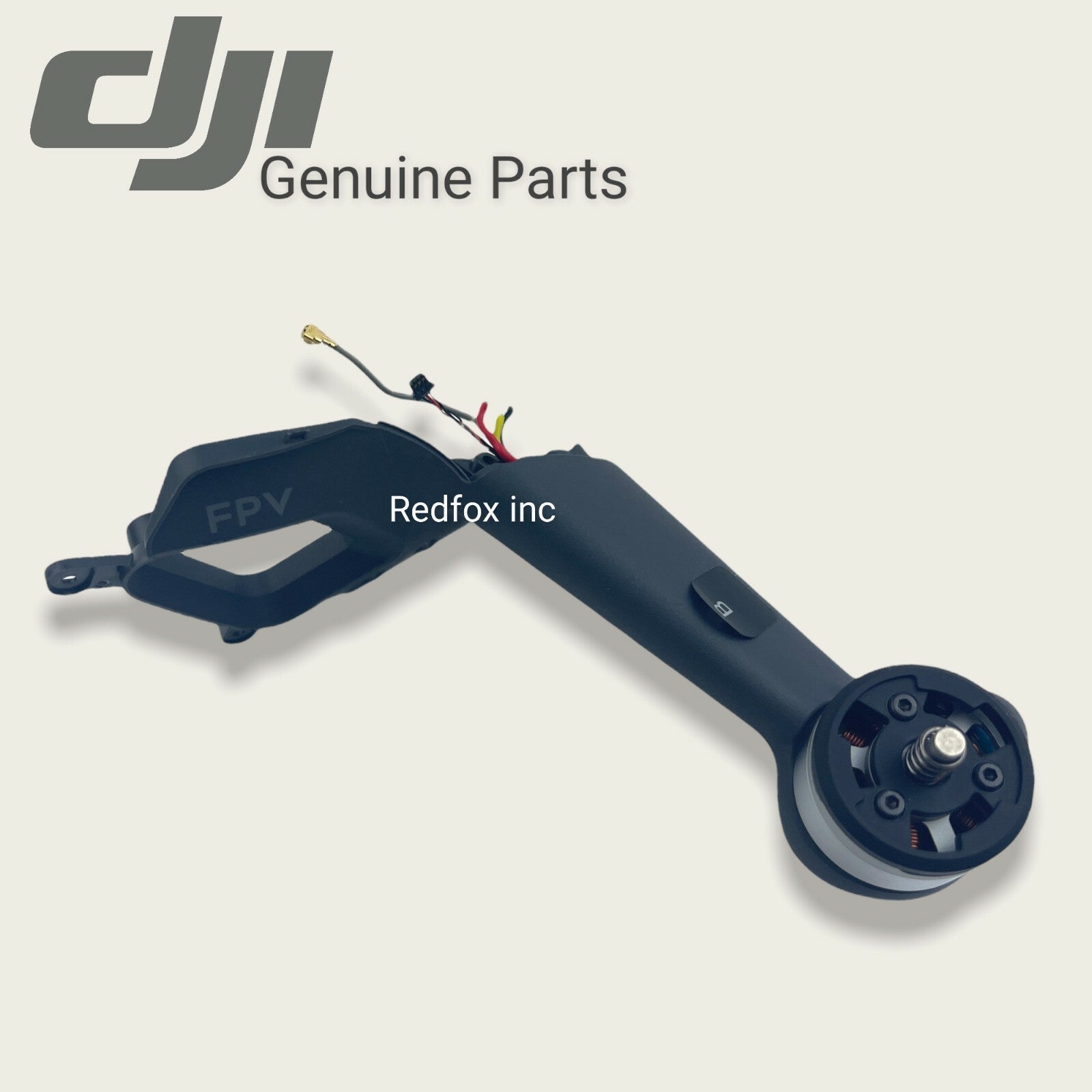 NEW Original DJI FPV Drone REAR LEFT Aircraft Arm with Motor & Light Module