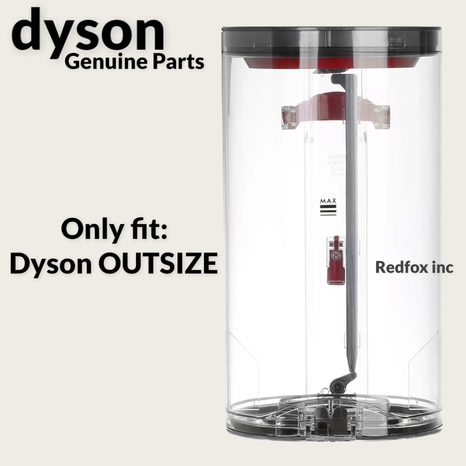 NEW GENUINE DYSON DUST BIN For SV29 & SV16 OUTSIZE+ ABSOLUTE & IRON VACCUUM