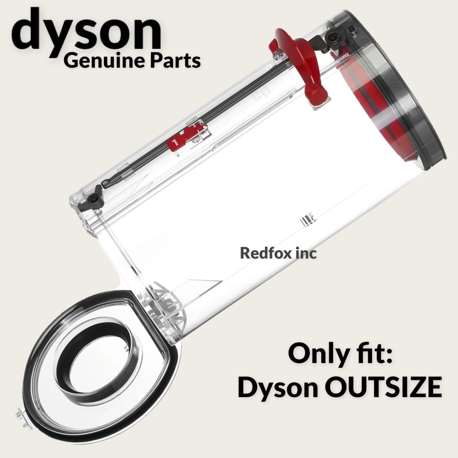 NEW GENUINE DYSON DUST BIN For SV29 & SV16 OUTSIZE+ ABSOLUTE & IRON VACCUUM