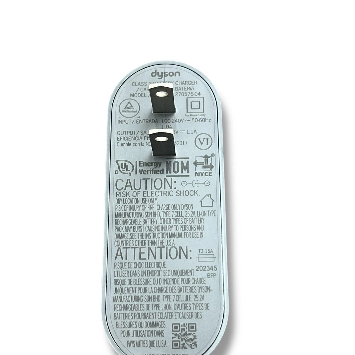 NEW Authentic Dyson V15 Detect Vacuum AC Power Adapter Charger  Replacement Part
