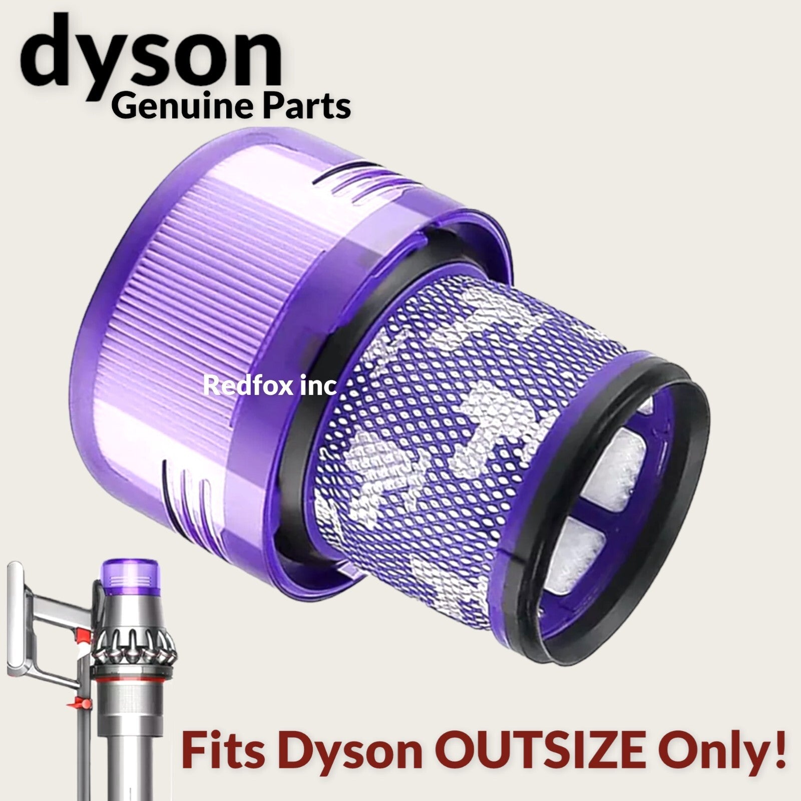 NEW Geunine Dyson SV16 OUTSIZE Vacuum Motor HEPA Filter Replacement - 970422-01