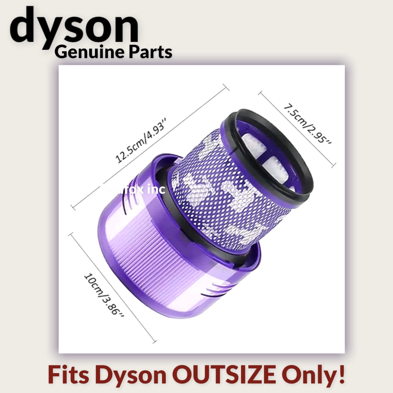 NEW Geunine Dyson SV16 OUTSIZE Vacuum Motor HEPA Filter Replacement - 970422-01