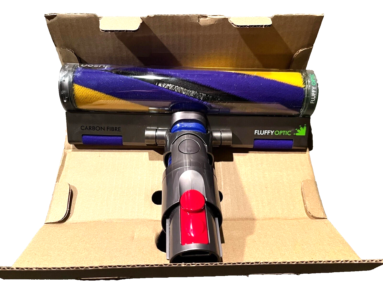 New Genuine Dyson V12 SV30 SV46 Detect Slim Laser Fluffy Optic Floor Brush Head