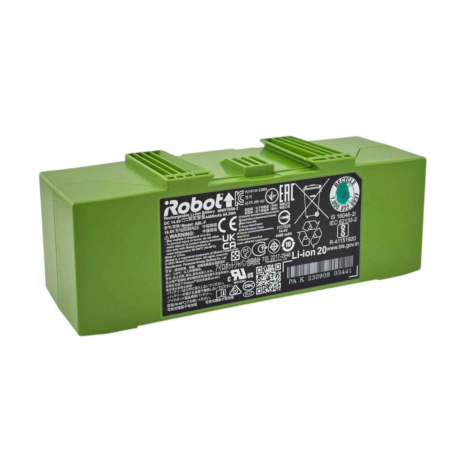 Original iRobot Roomba J5 J5+ J7 J7+ J8 J8+ Li-ion Battery 14.4V, 4460mAh ABL-F