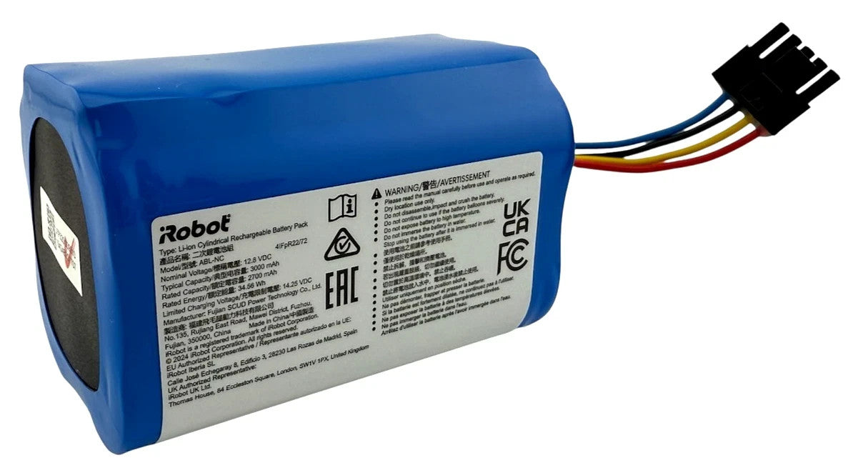 New Original iRobot Roomba 104 105 Combo Mop Robot Vacuum Battery ABL-NC 3000mAh