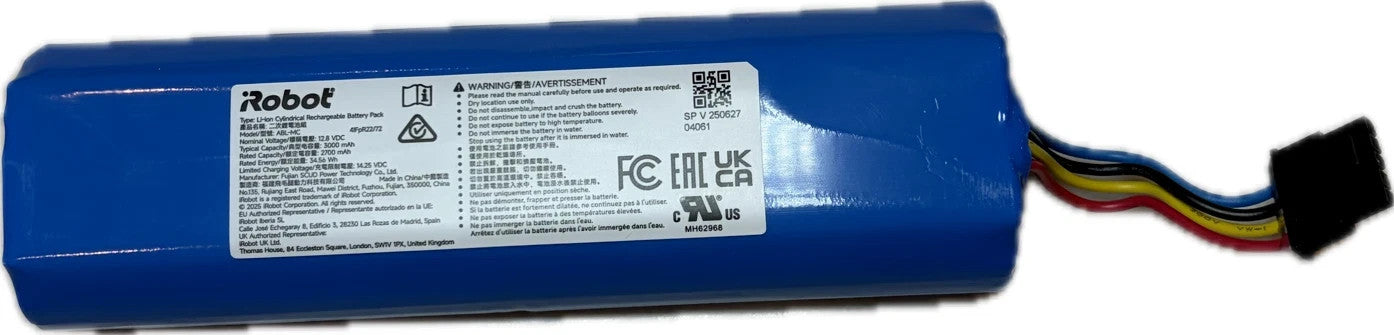New Roomba 205 2020 Dustcompactor Battery ABL-MC 3000 mAh Authentic Original