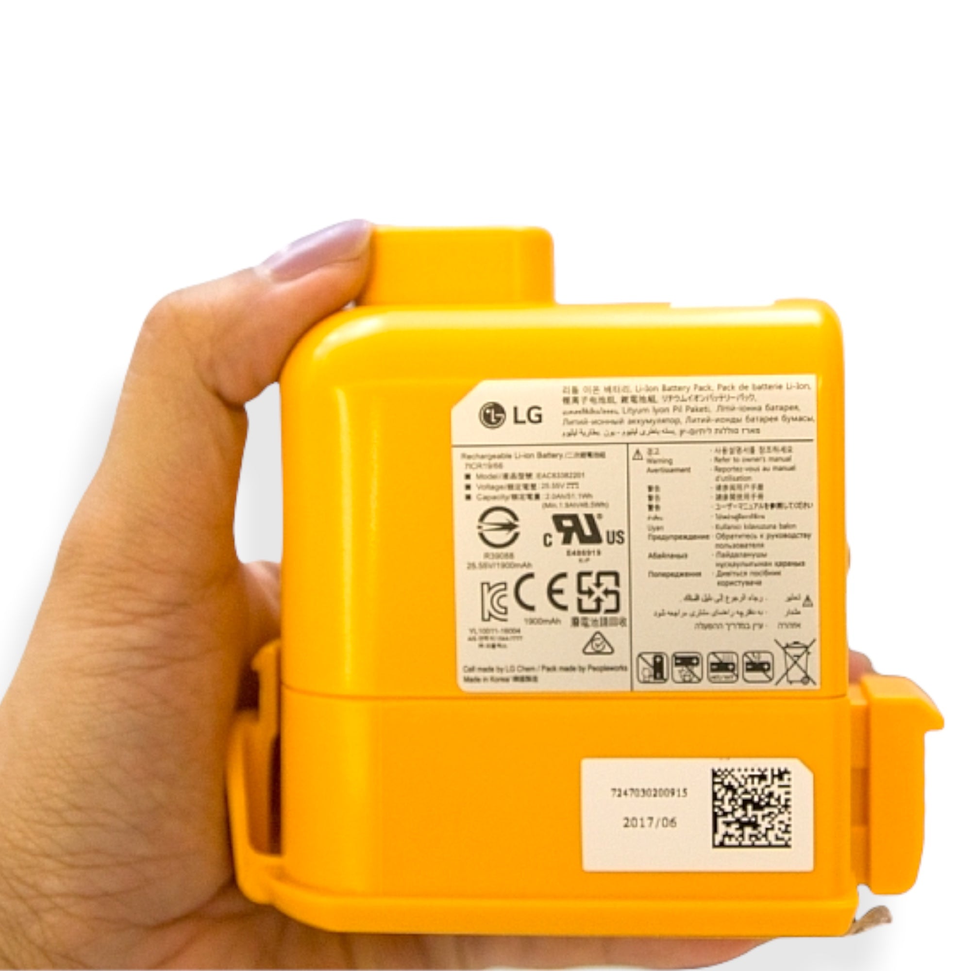 NEW LG CordZero A927, A929 Series Vacuum Cleaner - Lithium-ion Battery